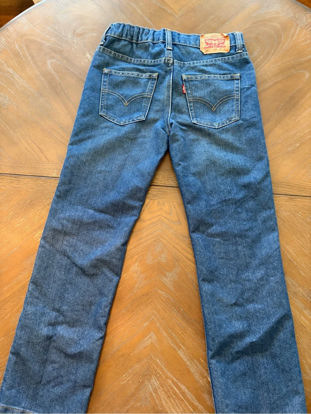 Levi's Straight Boys Denim Jeans in Blue